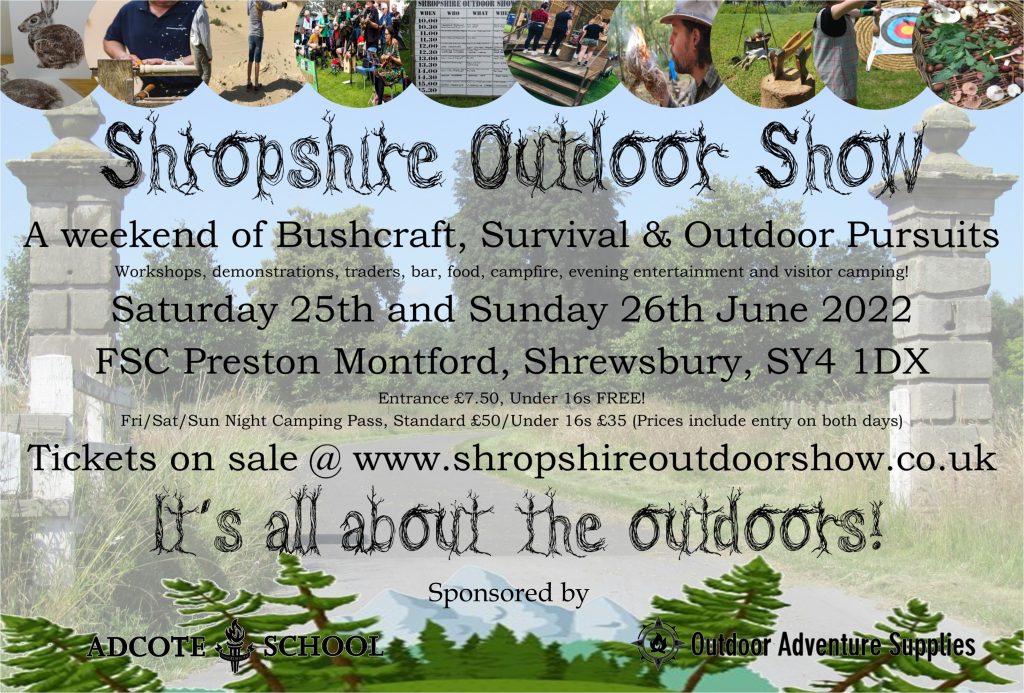 A weekend of Bushcraft, Survival and Outdoor Pursuits!