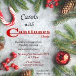 Cantiones Choir Flyer