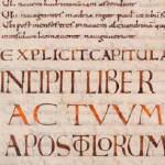 Example of Carolingian Minuscule script