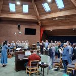 The Phoenix Singers rehearsing