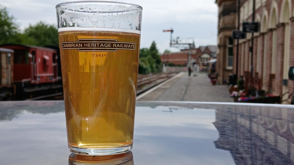 Beer Festival at Oswestry Station
