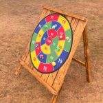 Giant Games Singles Event Shropshire - Giant Target board with balls